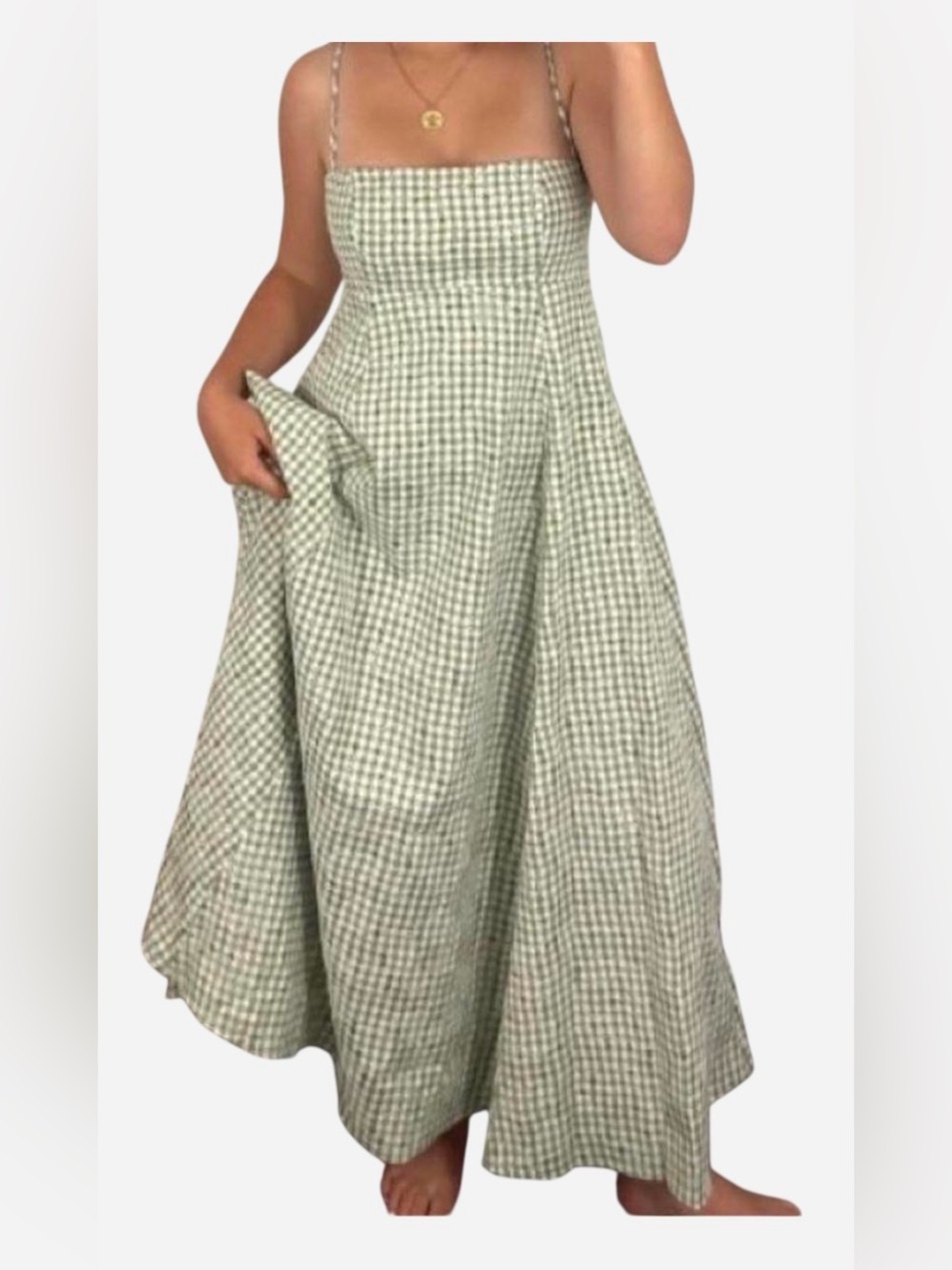 En Saison A-Line Maxi Dress | Size Medium - Picture 7 of 9